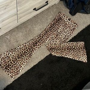 Leopard Bell Bottoms